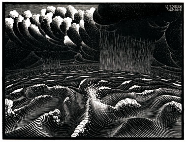 Second Day of Creation MC Escher 1925